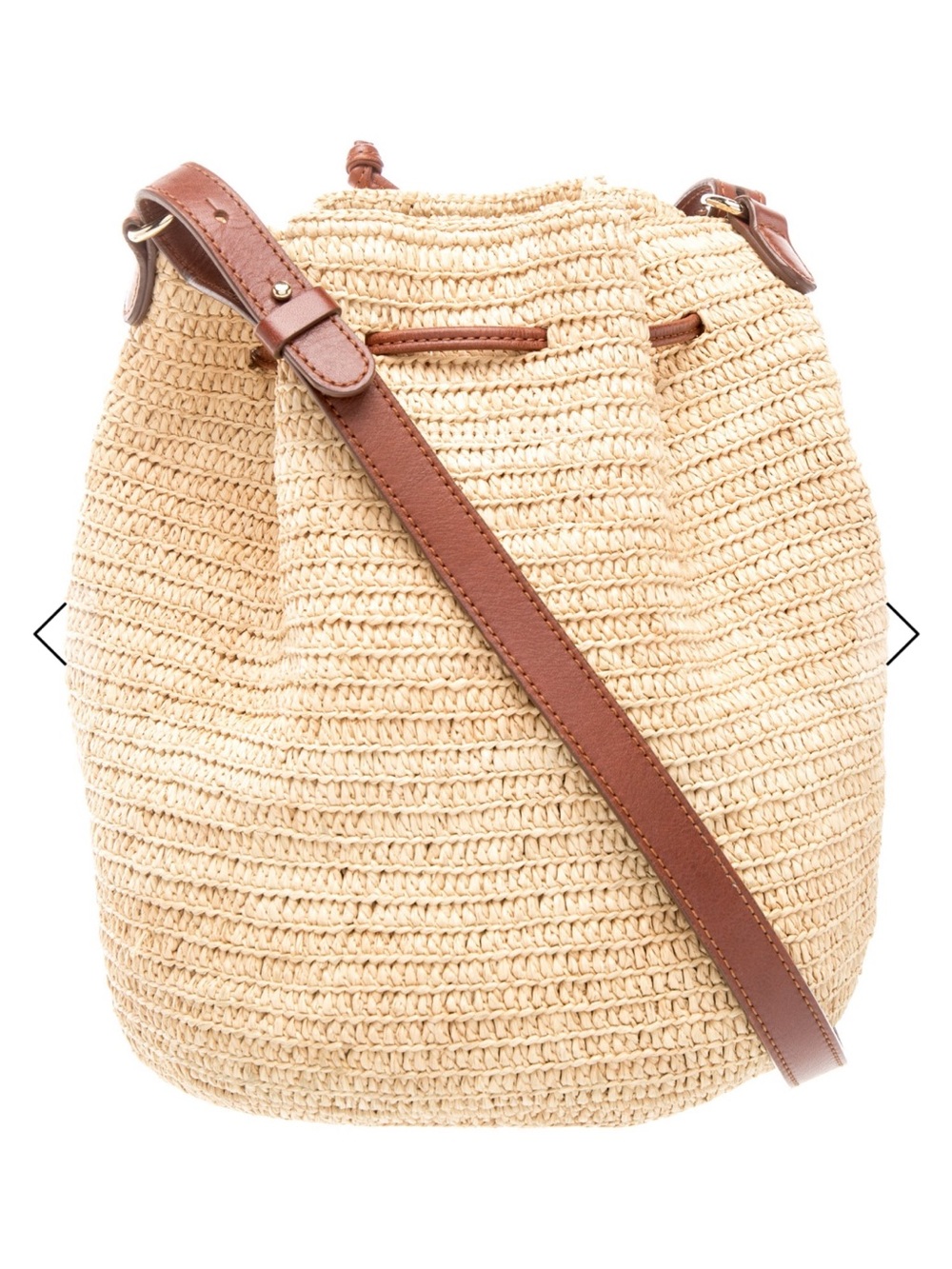 Sezane Farrow Bag Raffia - Picture 8 of 14